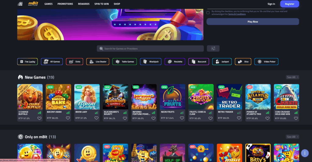 mBit Casino
